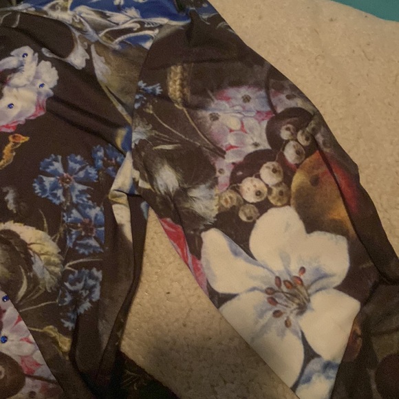 Ladies silky long sleeve shirt - Picture 4 of 5